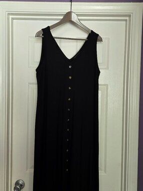 Karen Kane Black Maxi Dress XL
